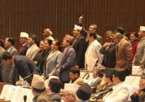 कांग्रेसद्धारा संसद बैठक फेरी अवरुद्ध